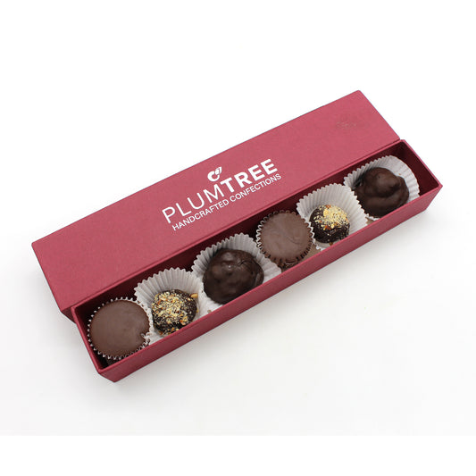 6 pcs. Chocolate Selection (No sugar added)