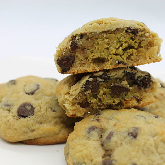 Pistachio Dream Stuffed Cookies (Sugar Free)