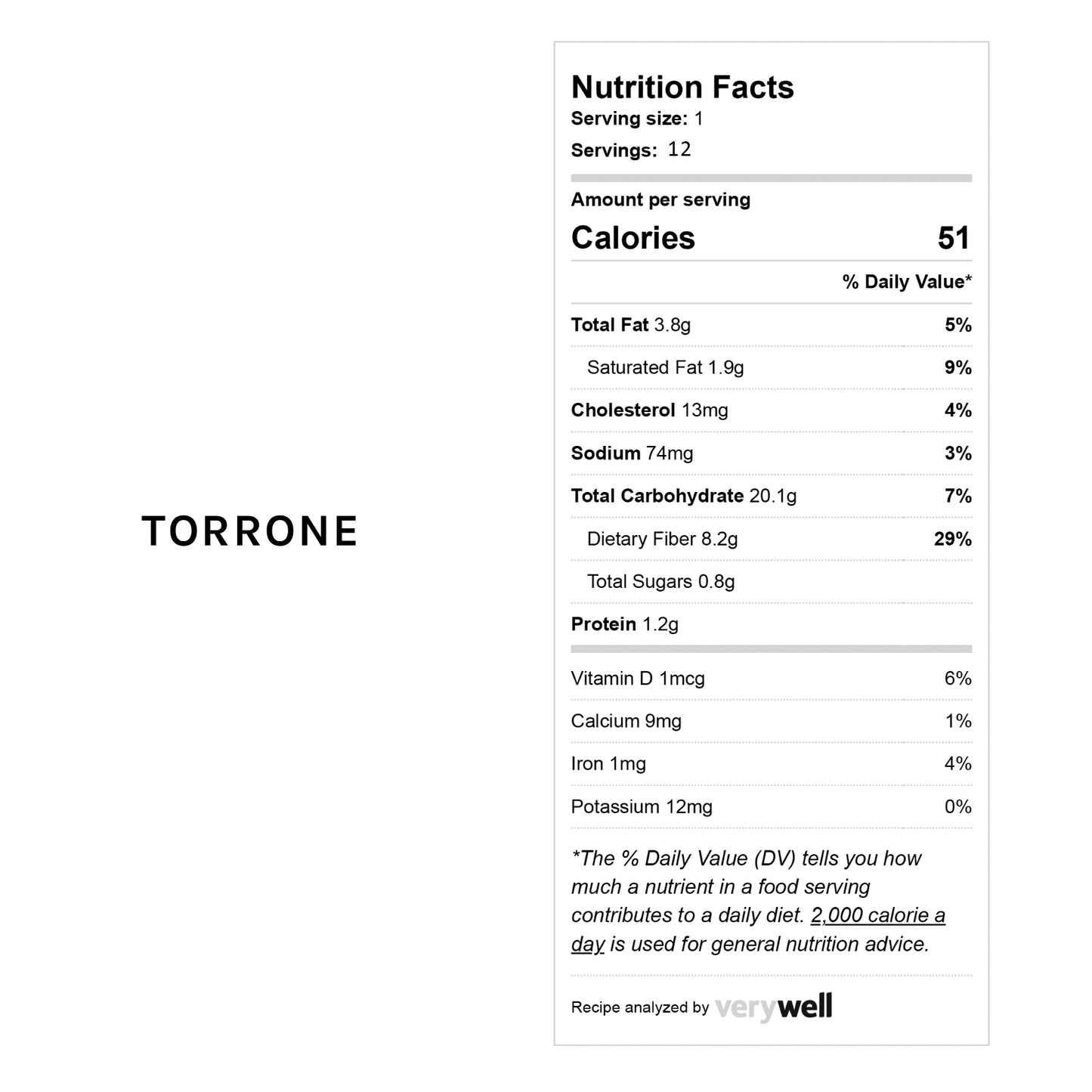 Torrone Dark Chocolate (No sugar added)