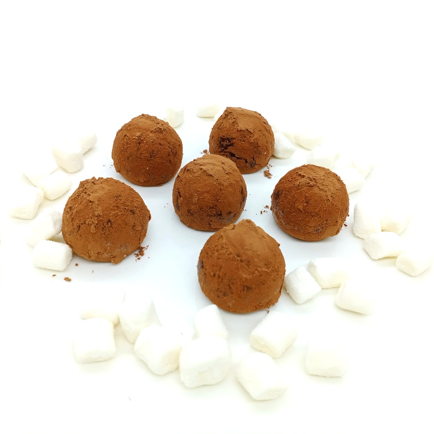Coffee and Marshmallows Chocolate Truffles