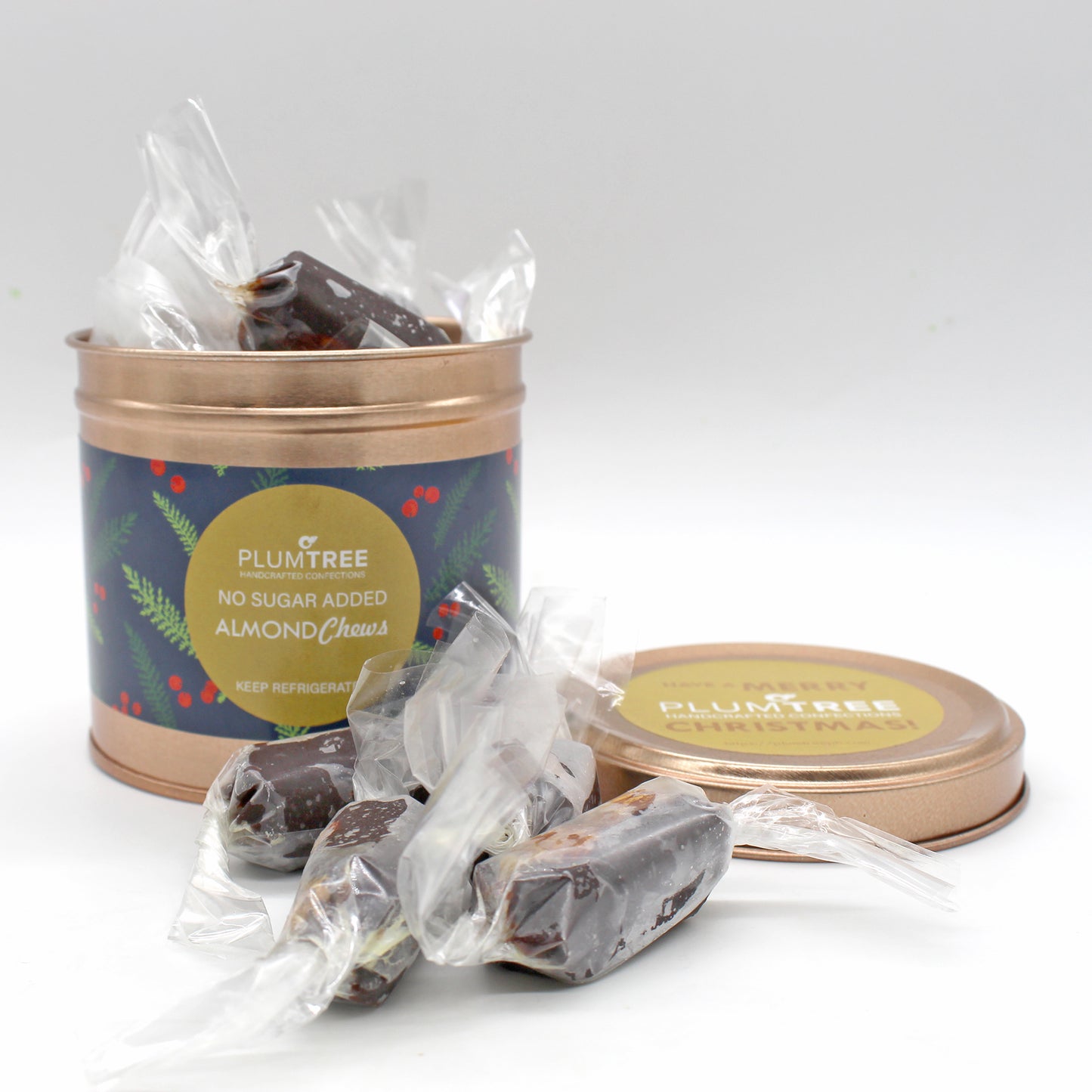 Holiday Almond Chews (No sugar added)