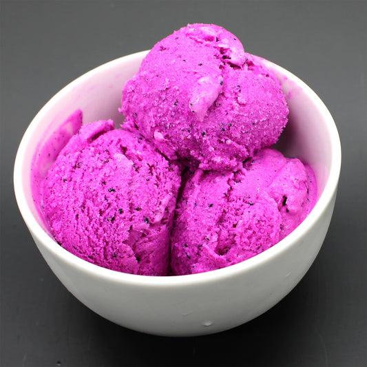 Dragon Fruit Ice Cream (No sugar added)
