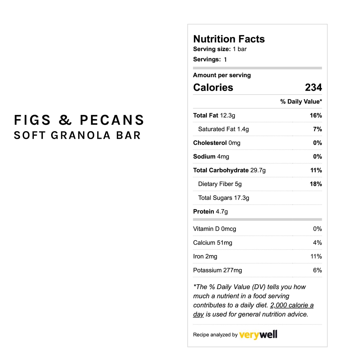 Figs and Pecans GoodBar