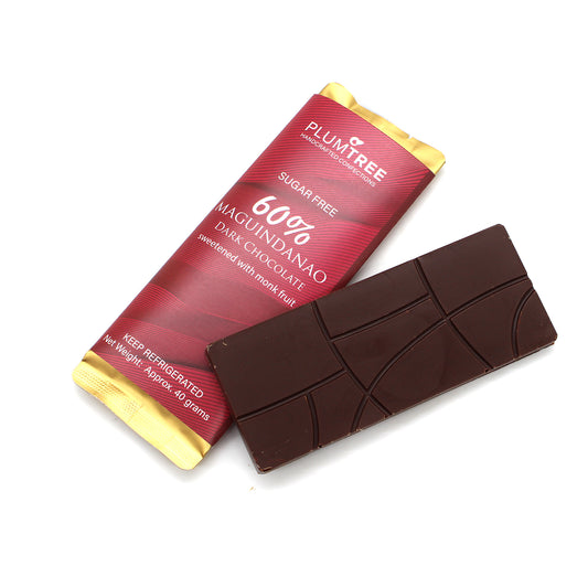 60% Maguindanao Dark Chocolate (Sugar Free)