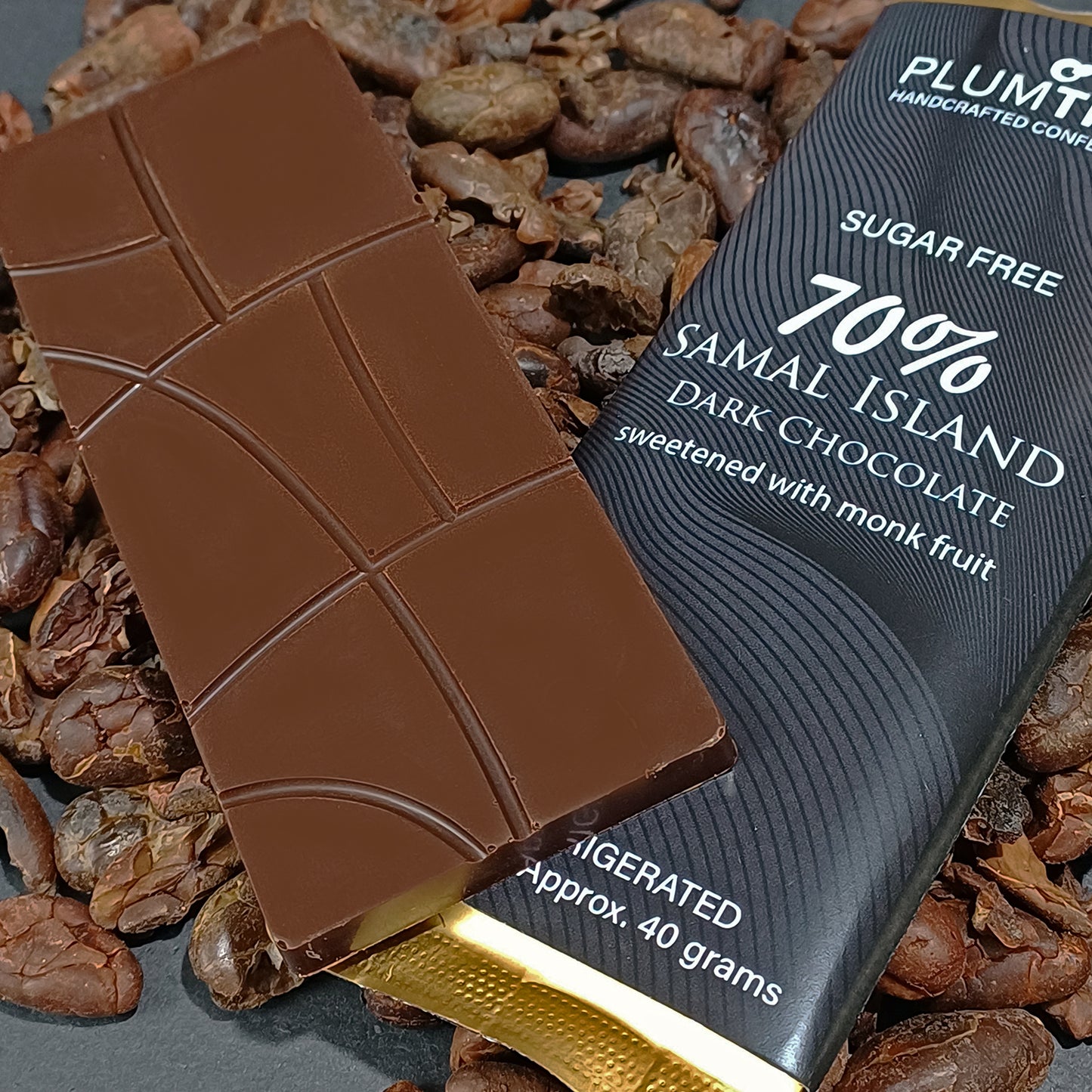 70% Samal Island Dark Chocolate (Sugar Free)